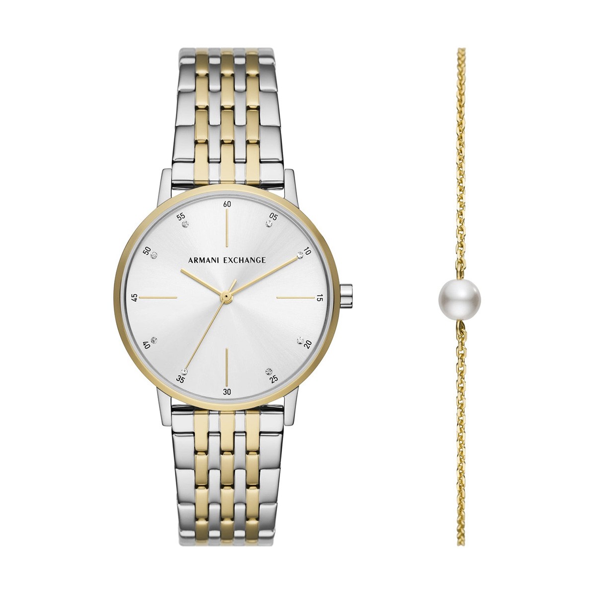 снимка на часовник Часовник Armani Exchange Lola AX7156SET
