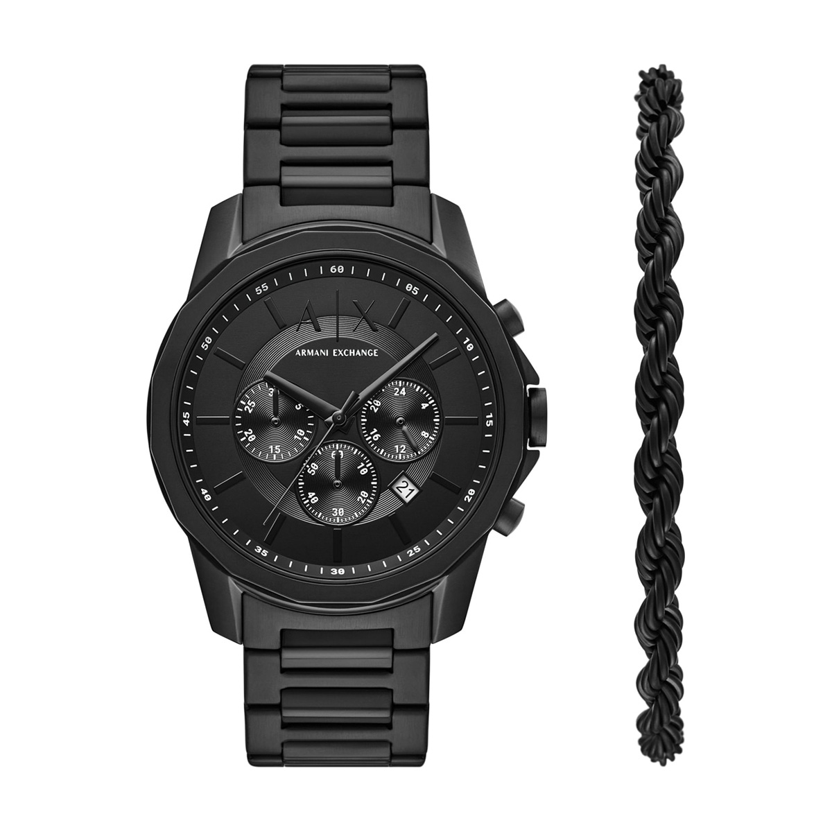 снимка на часовник Часовник Armani Exchange Banks AX7163SET