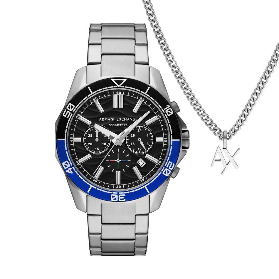 снимка на часовник Часовник Armani Exchange Spencer AX7166SET