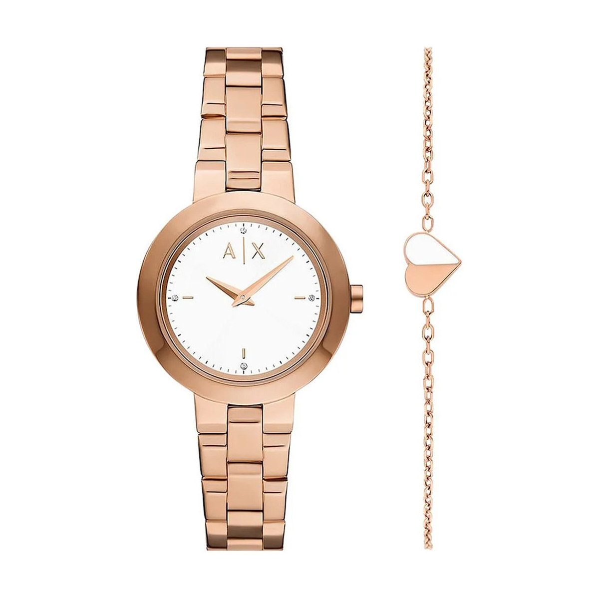 снимка на часовник Часовник Armani Exchange Jackie AX7175SET