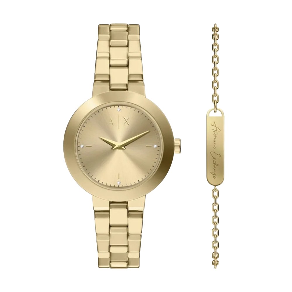 снимка на часовник Часовник Armani Exchange Jackie AX7177SET
