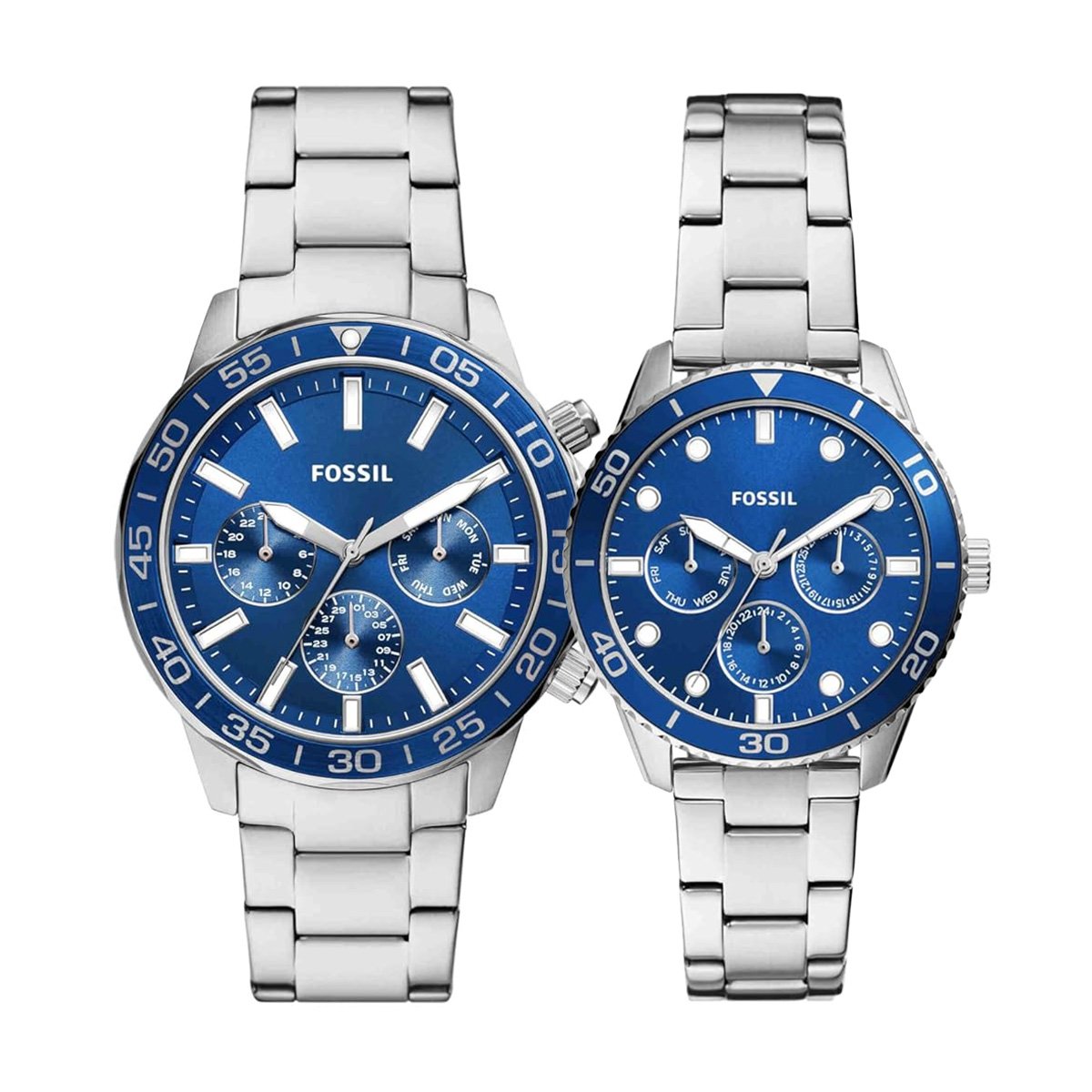 снимка на часовник Комплект часовници за двойки Fossil His and Hers BQ2828SET
