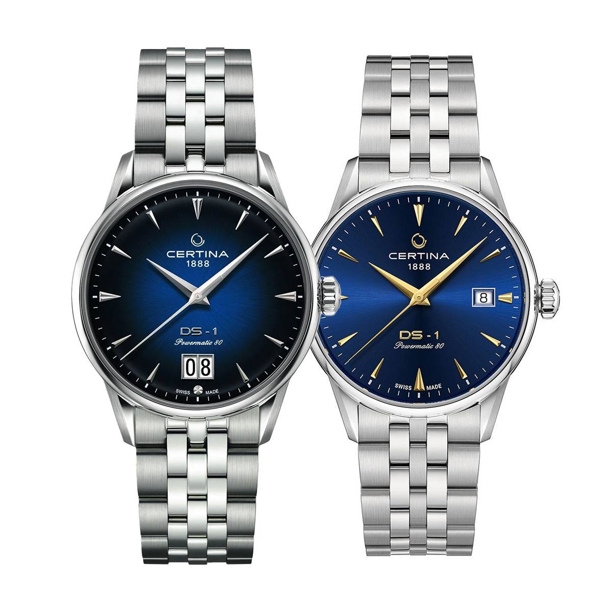 снимка на часовник Комплект часовници за двойки Certina DS-1 C029.426.11.041.00-C029.207.11.041.00