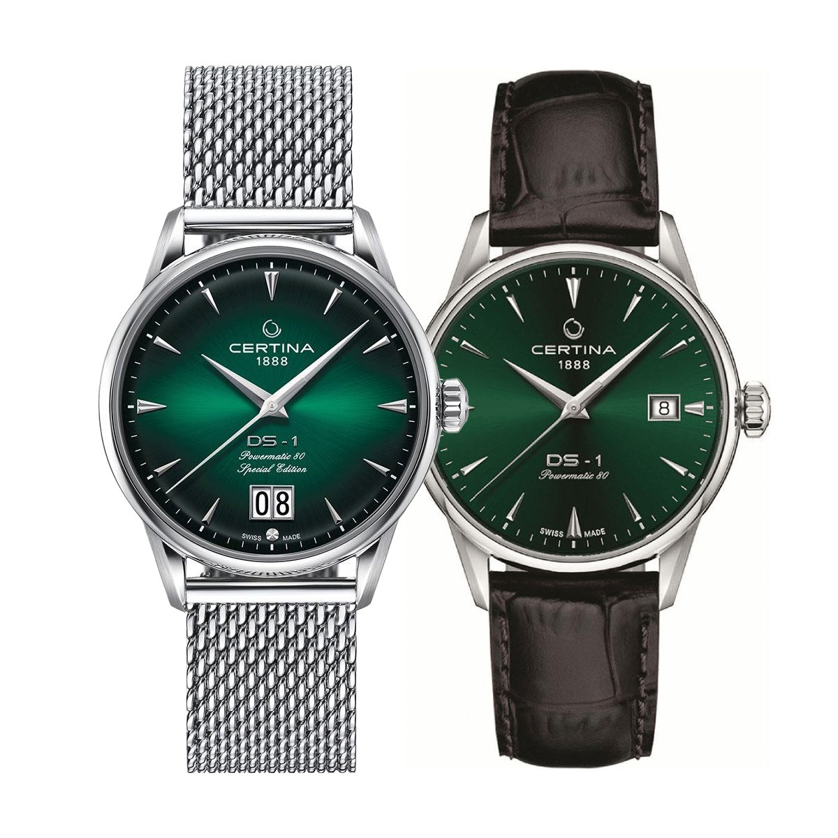 снимка на часовник Комплект часовници за двойки Certina DS-1 C029.426.11.091.60-C029.207.16.091.00