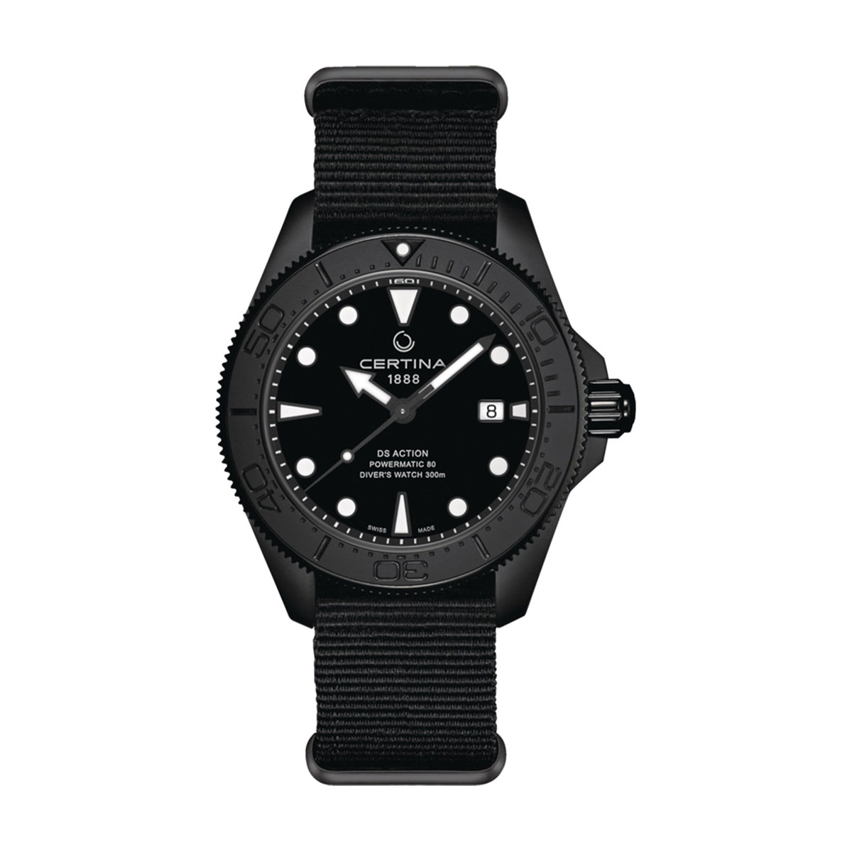снимка на часовник Часовник Certina DS Action Diver C032.607.38.051.00