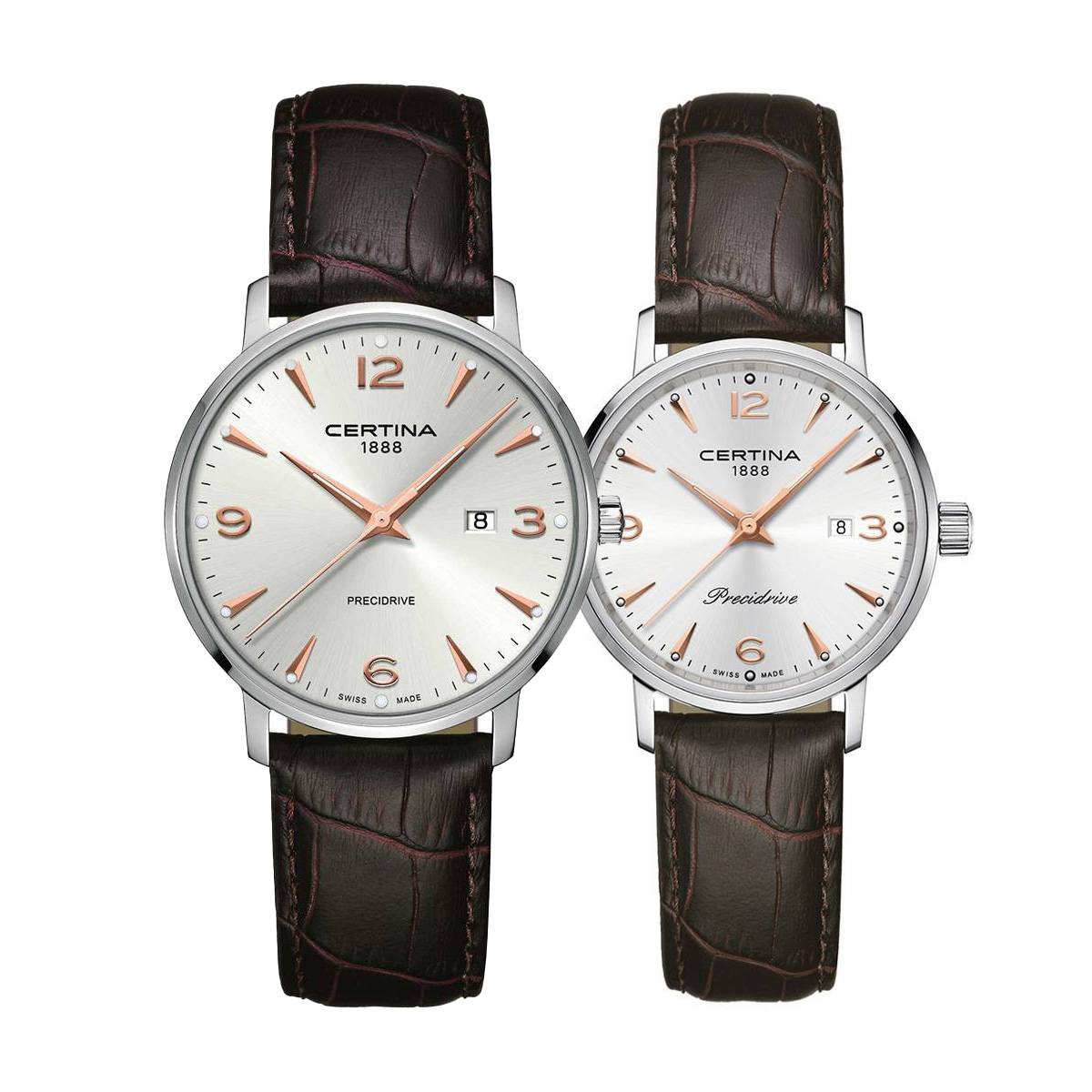 снимка на часовник Комплект часовници за двойки Certina DS Caimano C035.410.16.037.01-C035.210.16.037.01
