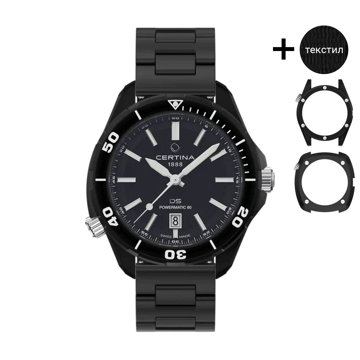 снимка на часовник Часовник Certina DS+ C041.407.39.051.00