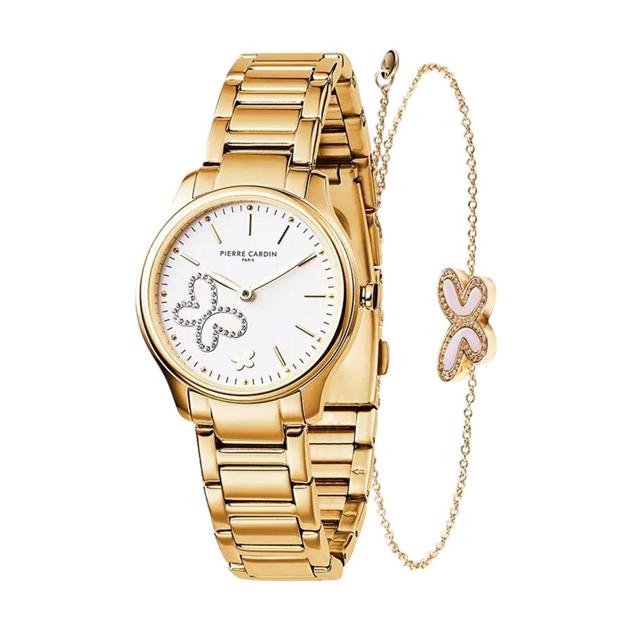 снимка на часовник Часовник Pierre Cardin Vivienne CF.0901.SE.G.1SET