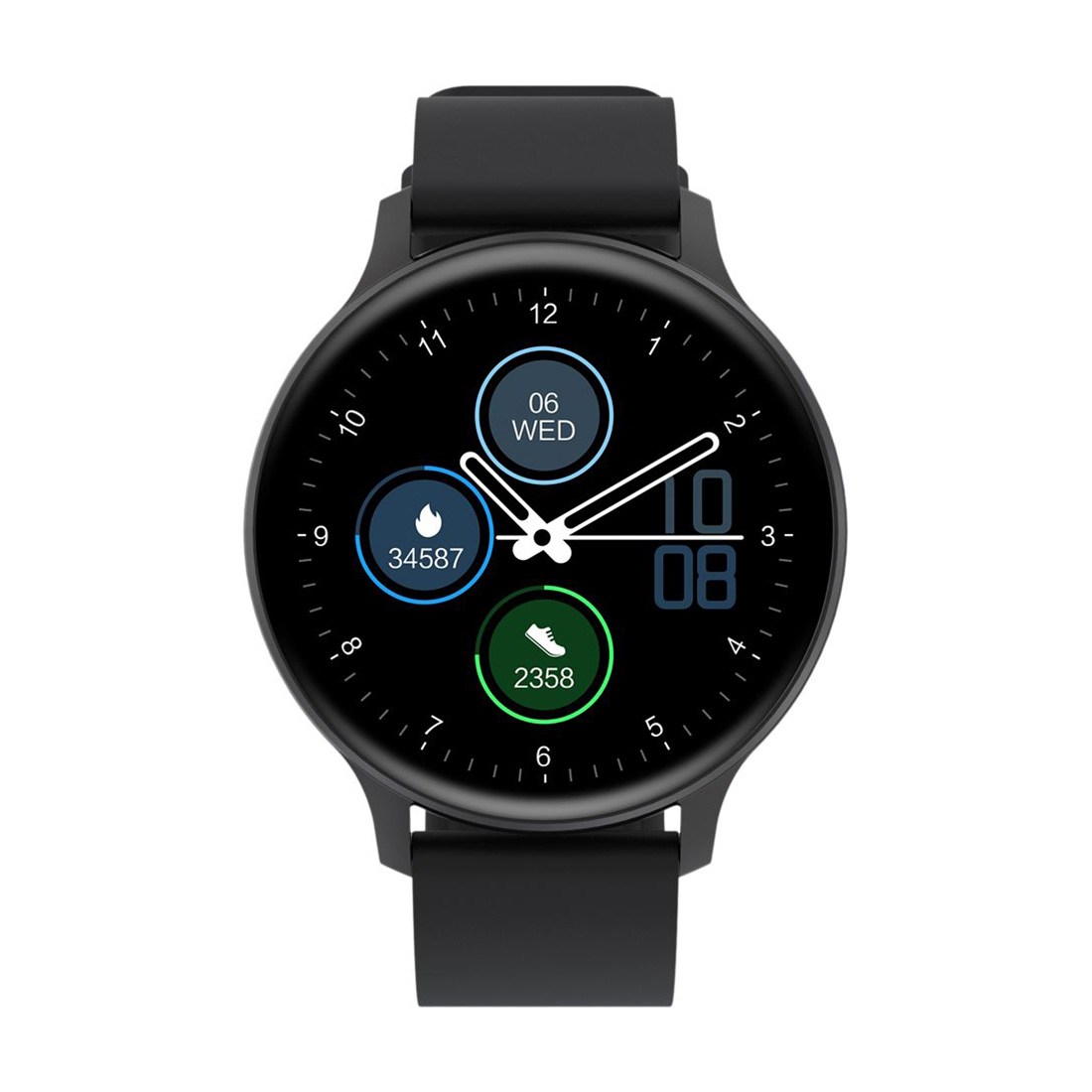 снимка на часовник Смарт часовник Canyon Badian SW-68, 45 мм, Black, CNS-SW68BB