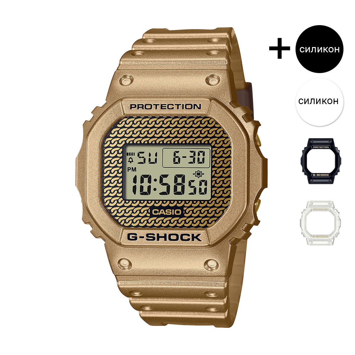 снимка на часовник Часовник Casio G-Shock DWE-5600HG-1ER
