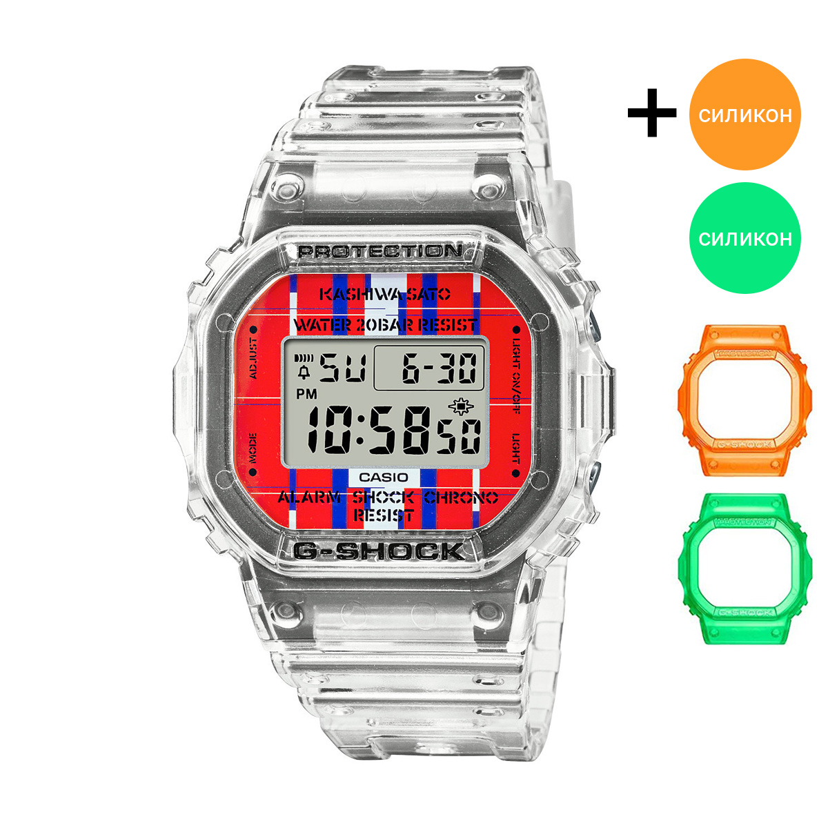 снимка на часовник Часовник Casio G-Shock DWE-5600KS-7ER