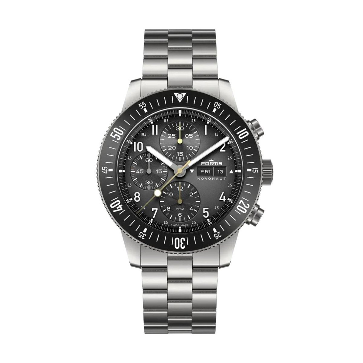 снимка на часовник Часовник Fortis Novonaut N-42 Legacy Edition F2040017