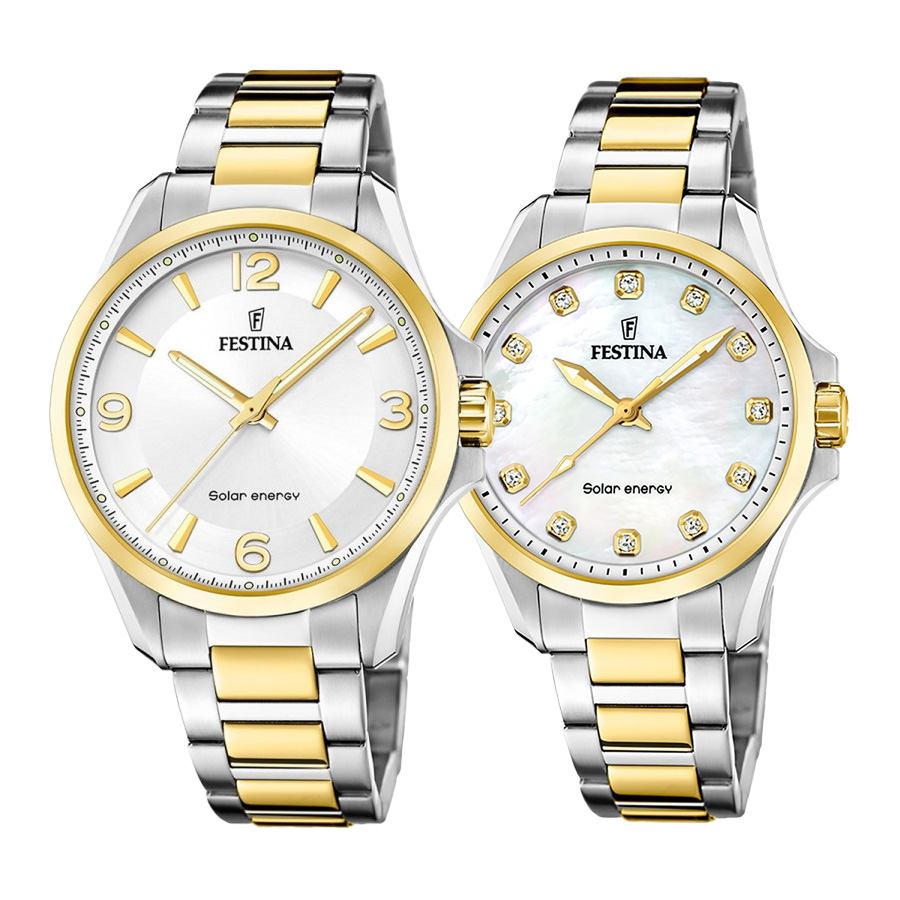 снимка на часовник Комплект часовници за двойки Festina F20657/1-F20655/1