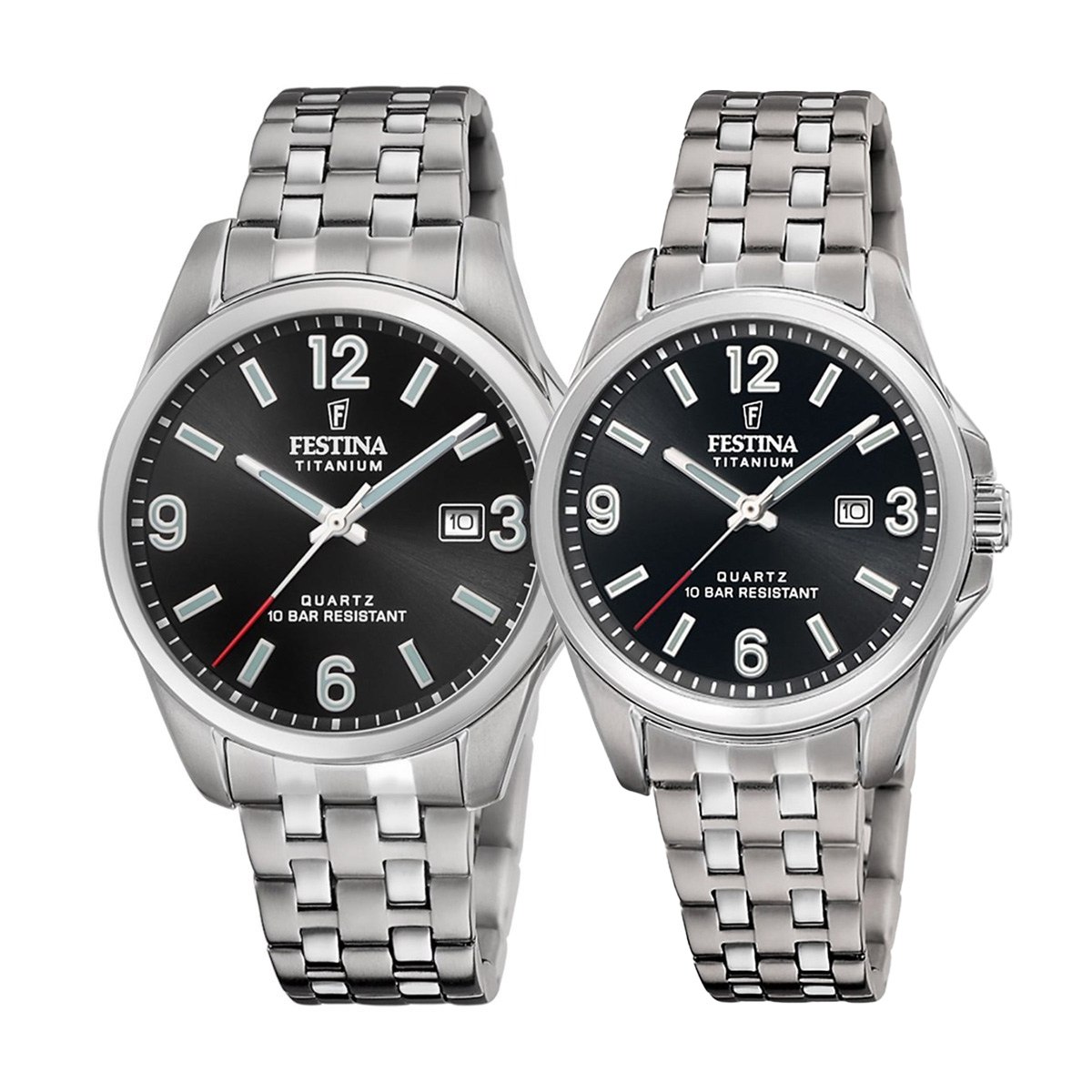 снимка на часовник Комплект часовници за двойки Festina F20696/3-F20697/3