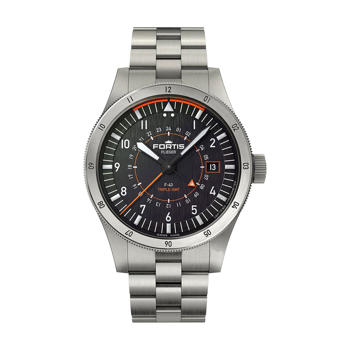 снимка на часовник Часовник Fortis Flieger F4260000