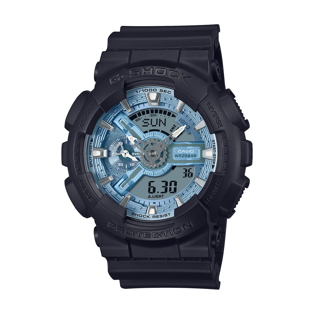 снимка на часовник Часовник Casio G-Shock GA-110CD-1A2ER