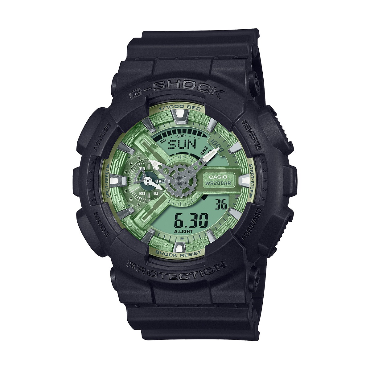 снимка на часовник Часовник Casio G-Shock GA-110CD-1A3ER