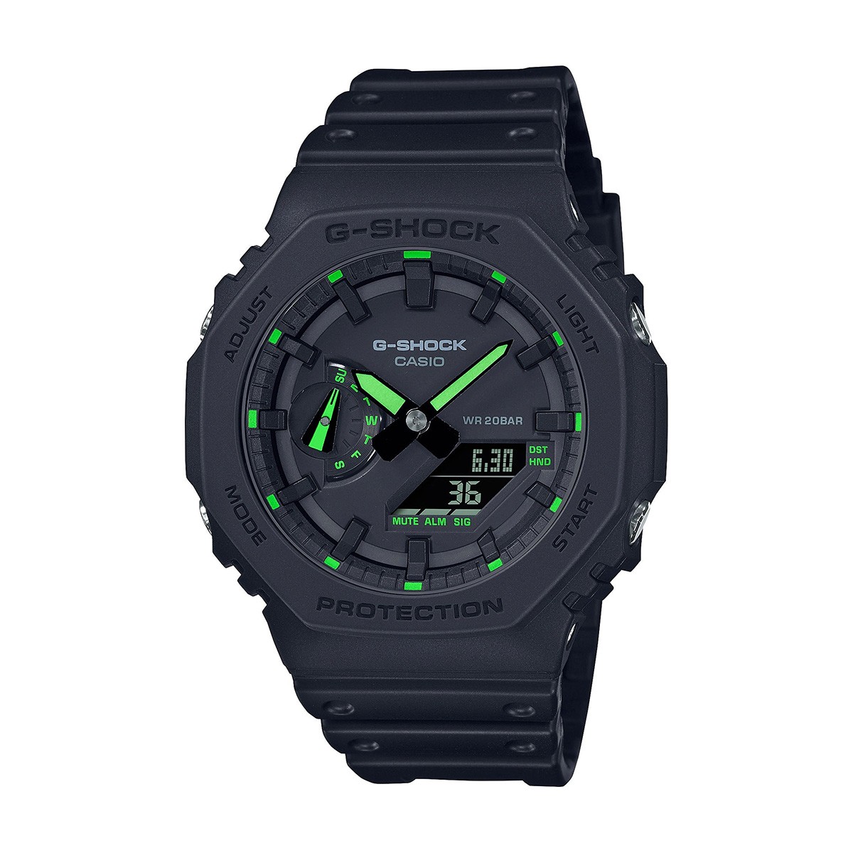 снимка на часовник Часовник Casio G-Shock GA-2100-1A3ER