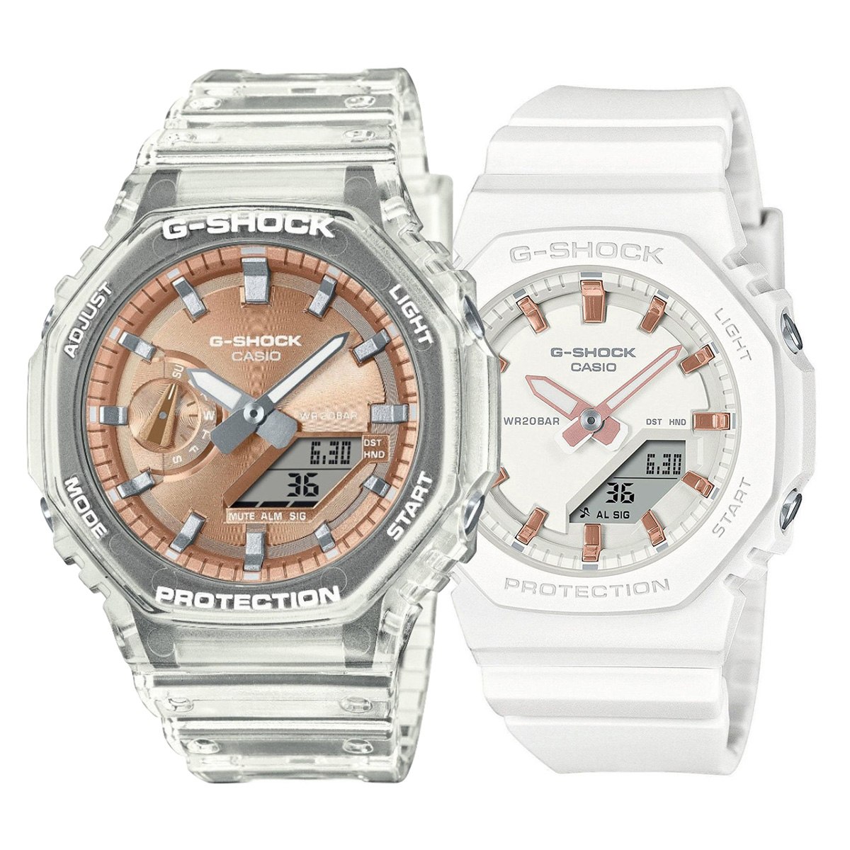 снимка на часовник Комплект часовници за двойки Casio G-Shock GA-2100BM-7A5ER-GMA-P2100M-7AER