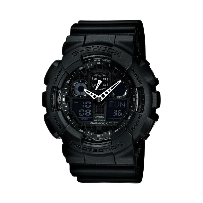снимка на часовник Часовник Casio G-Shock GA-100-1A1ER