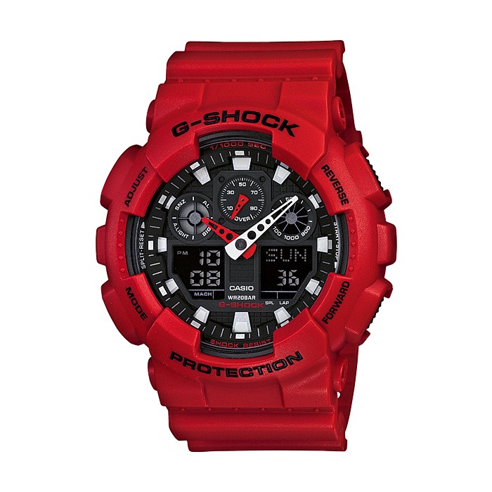 снимка на часовник Часовник Casio G-Shock GA-100B-4AER