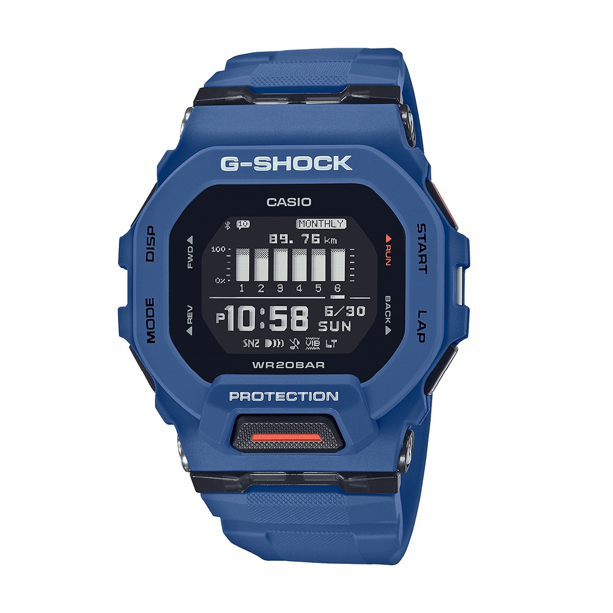 снимка на часовник Часовник Casio G-Shock G-Squad GBD-200-2ER