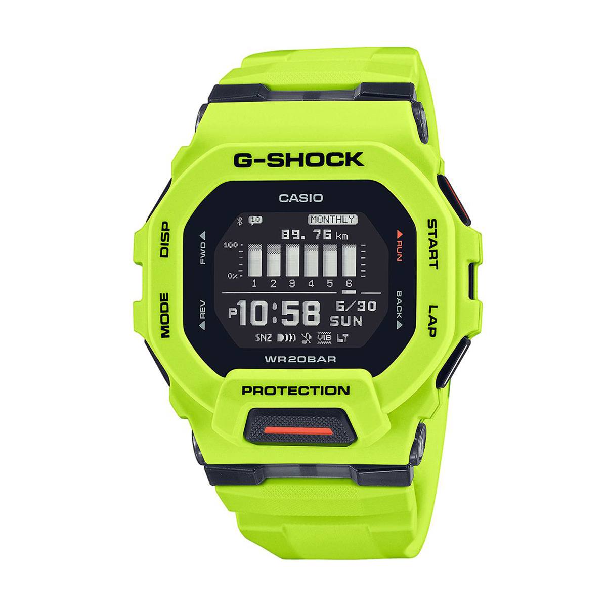 снимка на часовник Часовник Casio G-Shock G-Squad GBD-200-9ER