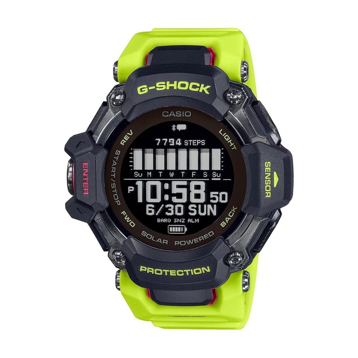 снимка на часовник Часовник Casio G-Shock G-Squad GBD-H2000-1A9ER