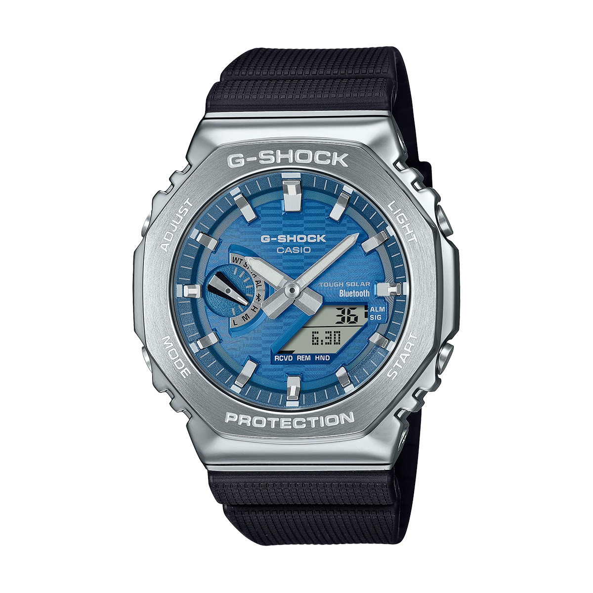 снимка на часовник Часовник Casio G-Shock GBM-2100A-2BER