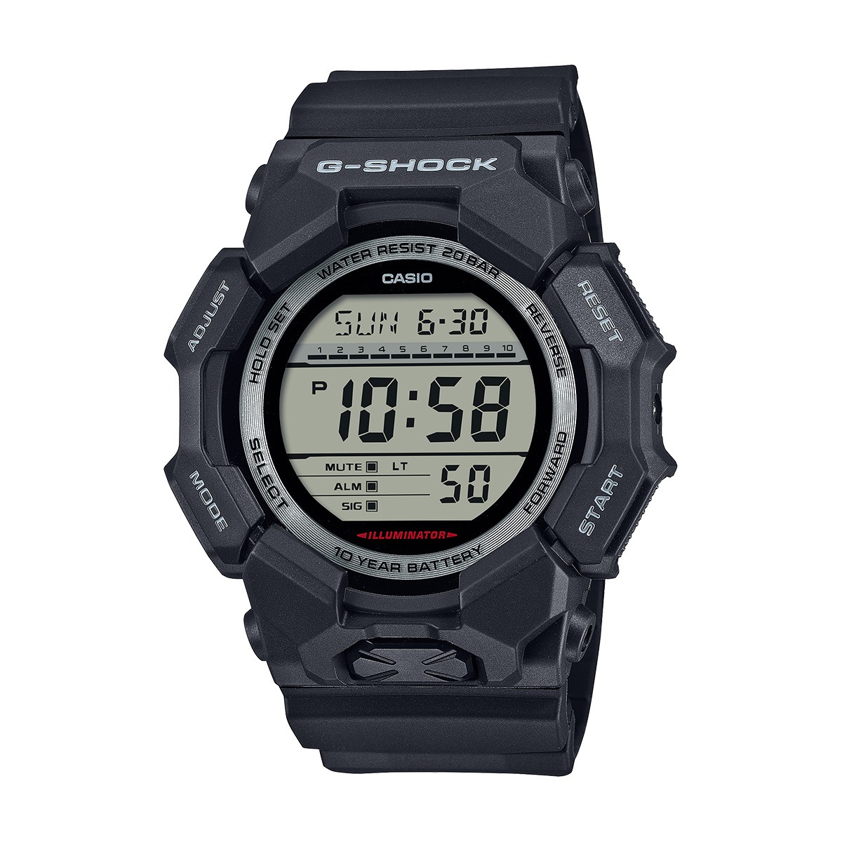 снимка на часовник Часовник Casio G-Shock GD-010-1ER