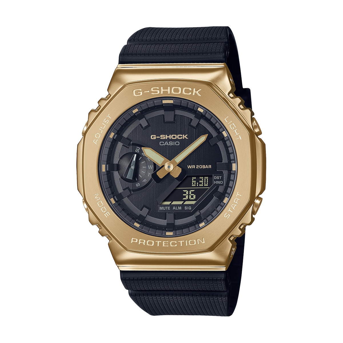 снимка на часовник Часовник Casio G-Shock GM-2100G-1A9ER