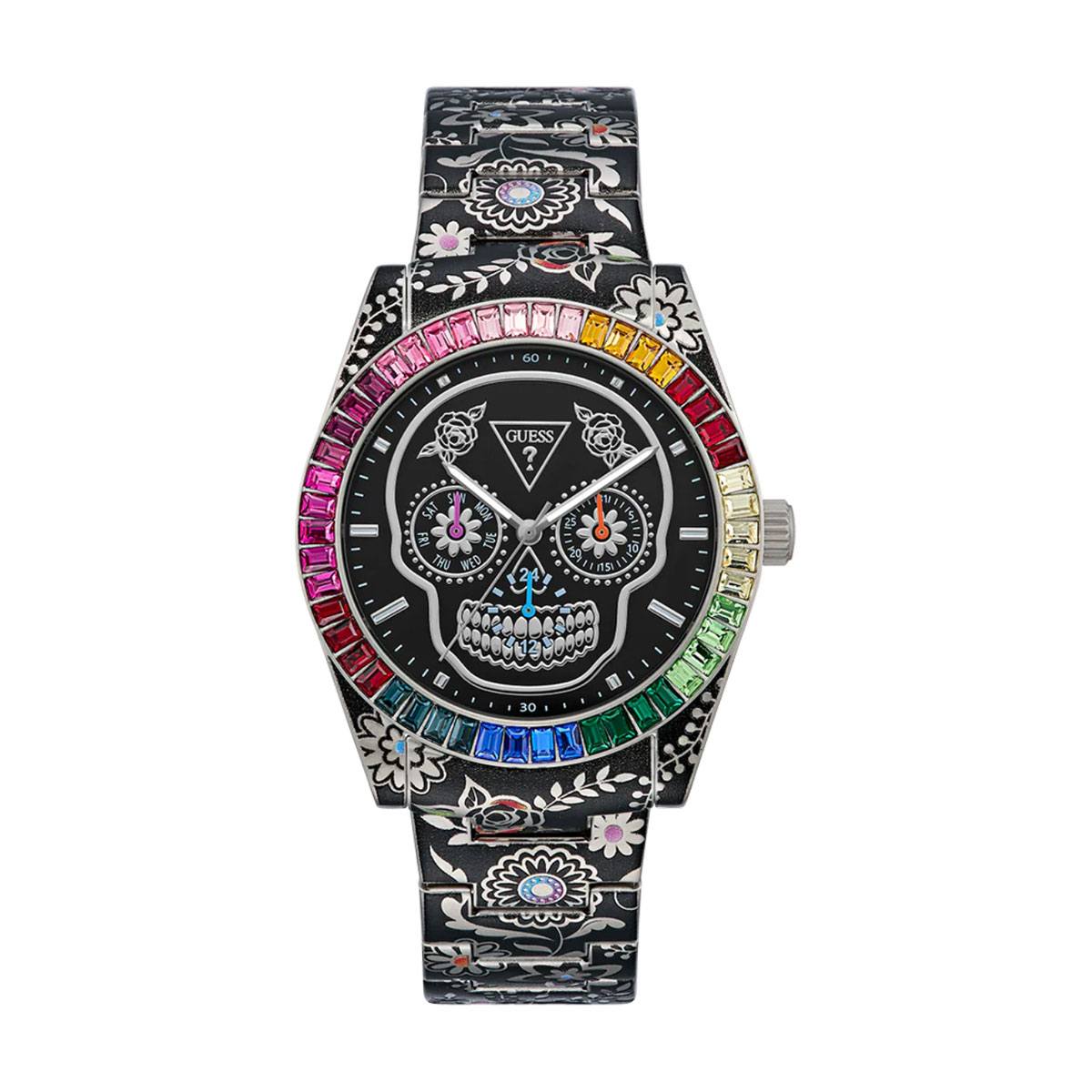 снимка на часовник Часовник Guess Day of the Dead GW0962G1
