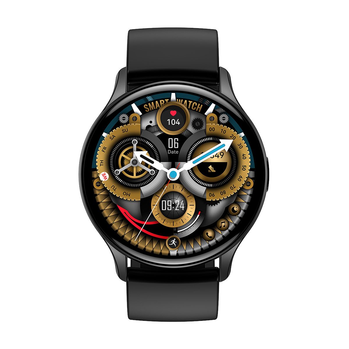 снимка на часовник Смарт часовник Lemfo Amoled 46 мм Black HK89-B