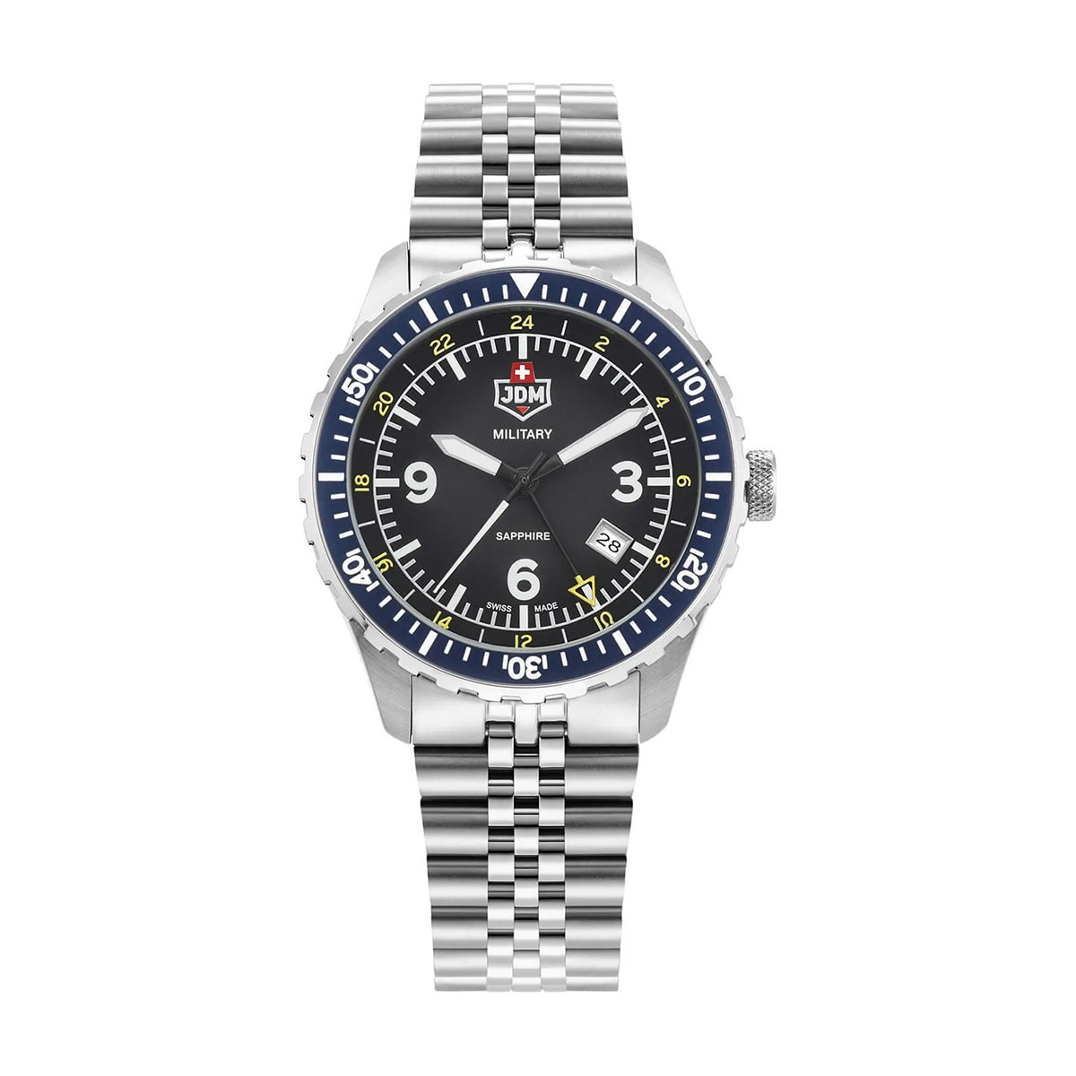 снимка на часовник Часовник JDM Military Sapphire Wingman GMT JDM-WG028-04