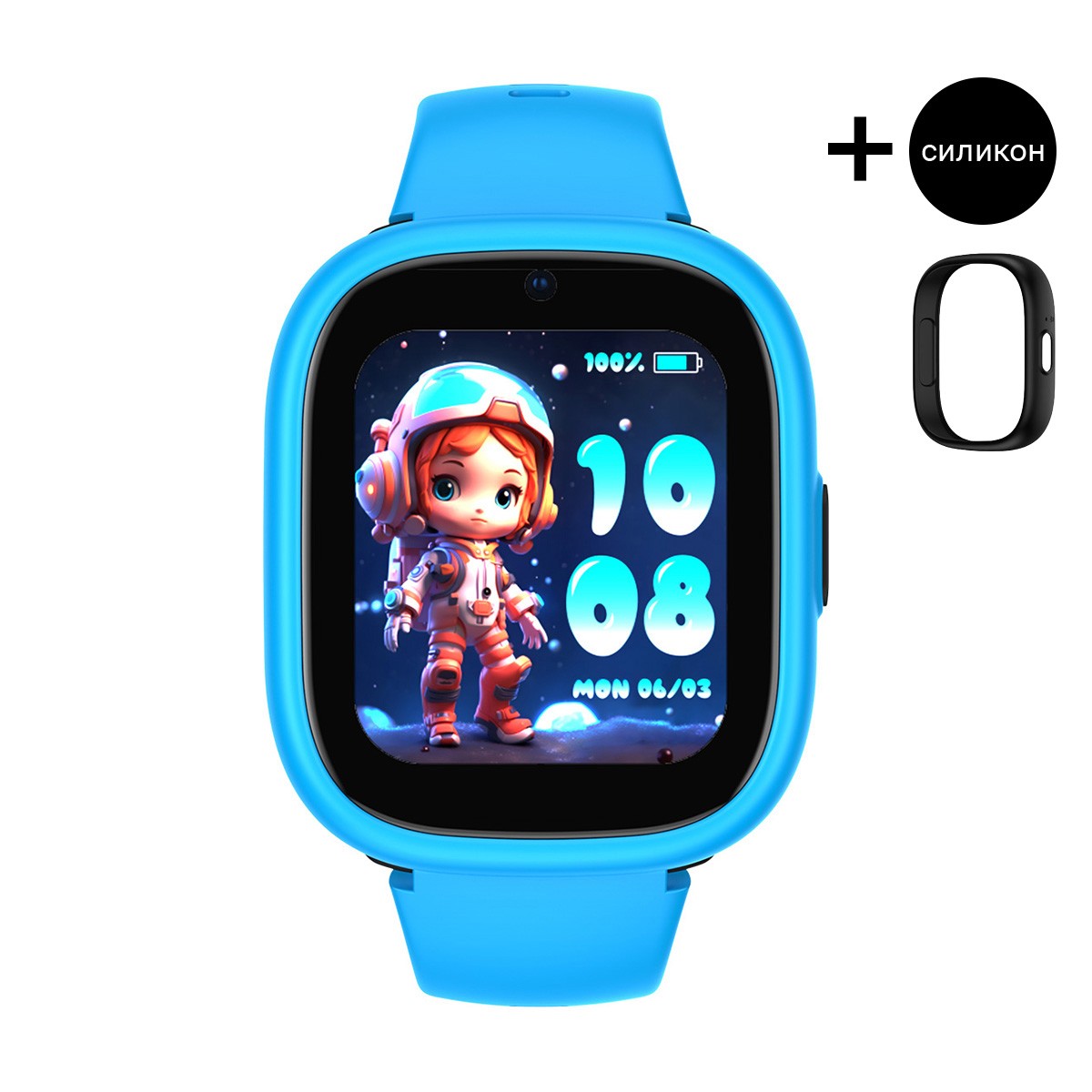 снимка на часовник Детски смарт часовник Xmart Blue/Black K3-B