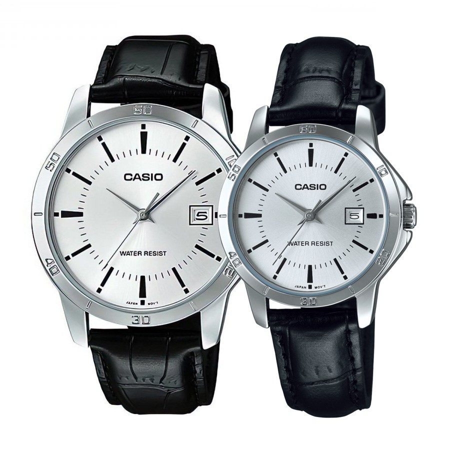 снимка на часовник Комплект часовници за двойки Casio MTP-V004L-7AU-LTP-V004L-7AU
