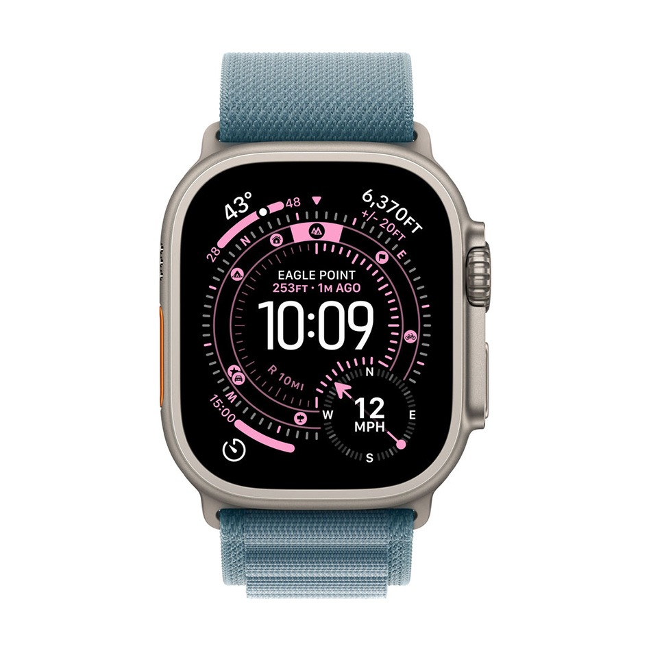 снимка на часовник Смарт часовник Apple Watch Ultra 3 GPS + Cellular, 49 мм, M, MEWM4QC/A