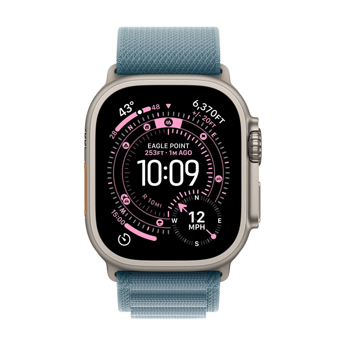 снимка на часовник Смарт часовник Apple Watch Ultra 3 GPS + Cellular, 49 мм, L, MEWP4QC/A