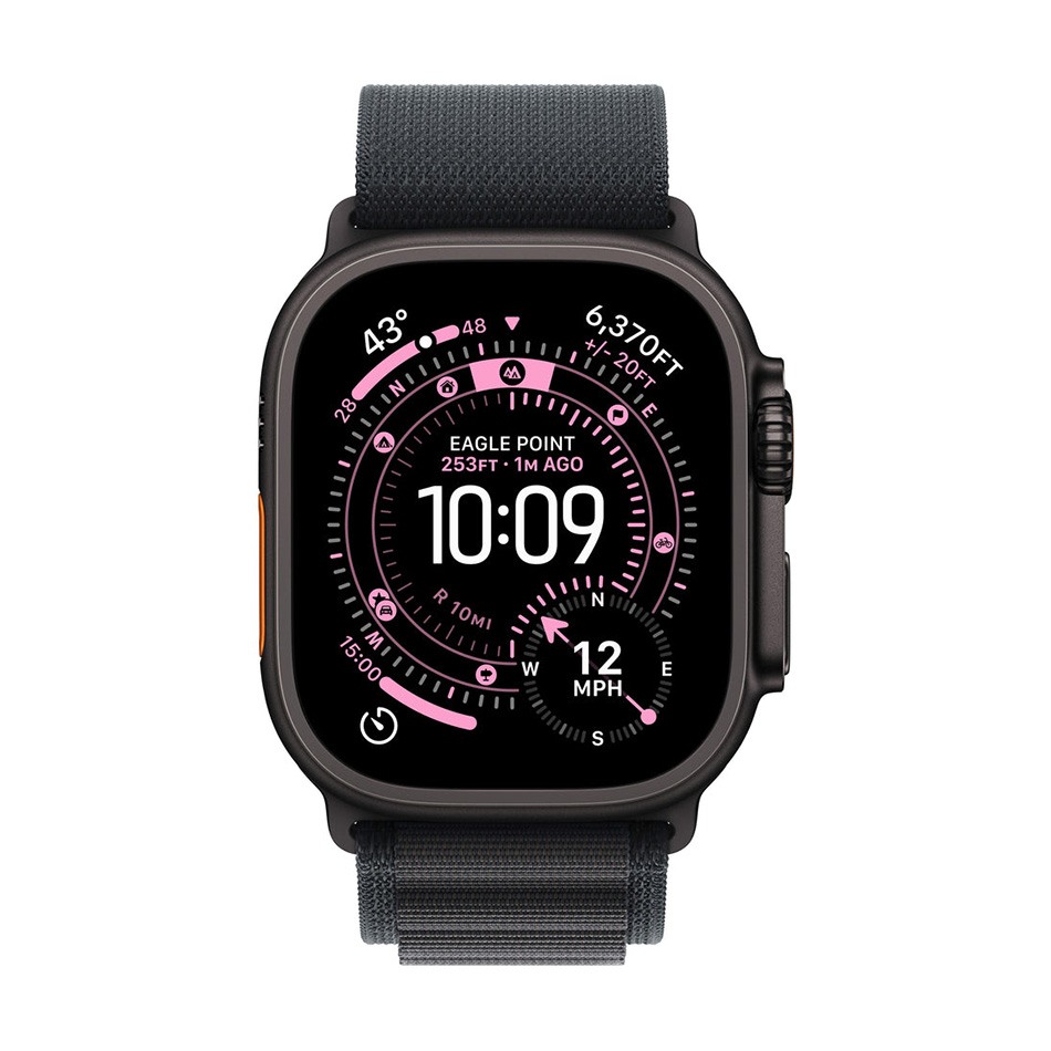 снимка на часовник Смарт часовник Apple Watch Ultra 3 GPS + Cellular, 49 мм, M, MF0V4QC/A