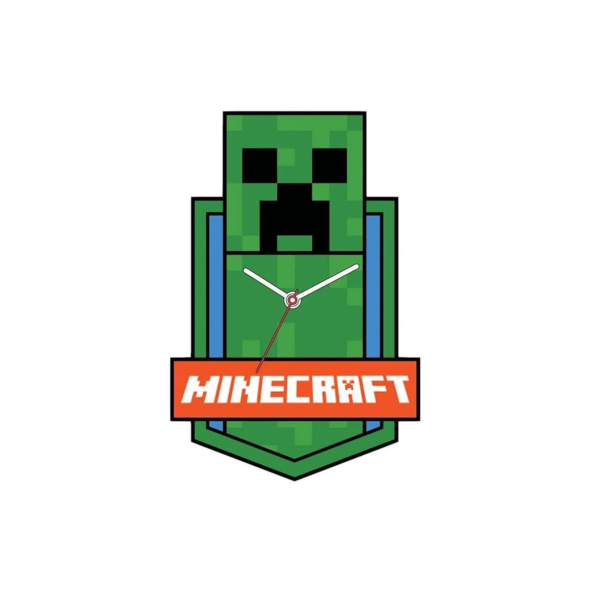 снимка на часовник Стенен часовник Minecraft MIN3023