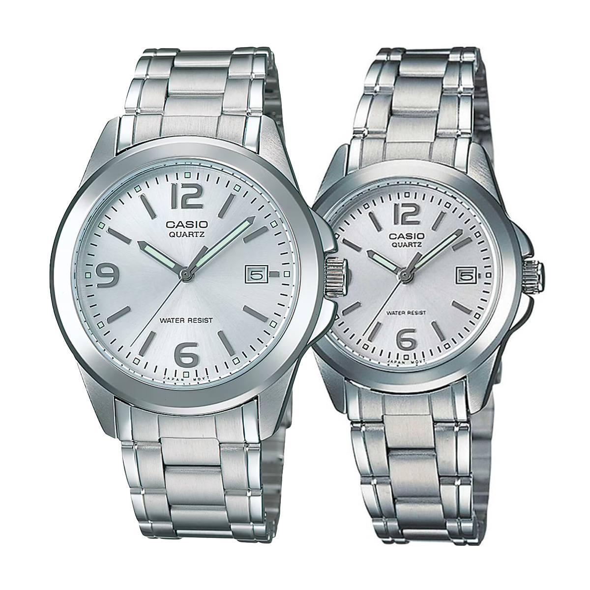 снимка на часовник Комплект часовници за двойки Casio MTP-1215A-7A-LTP-1215A-7A