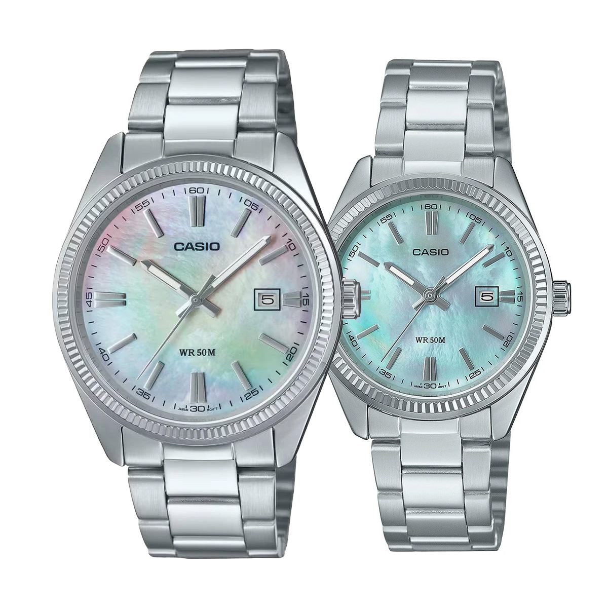 снимка на часовник Комплект часовници за двойки Casio MTP-1302DS-7AVDF-LTP-1302DS-2AVDF