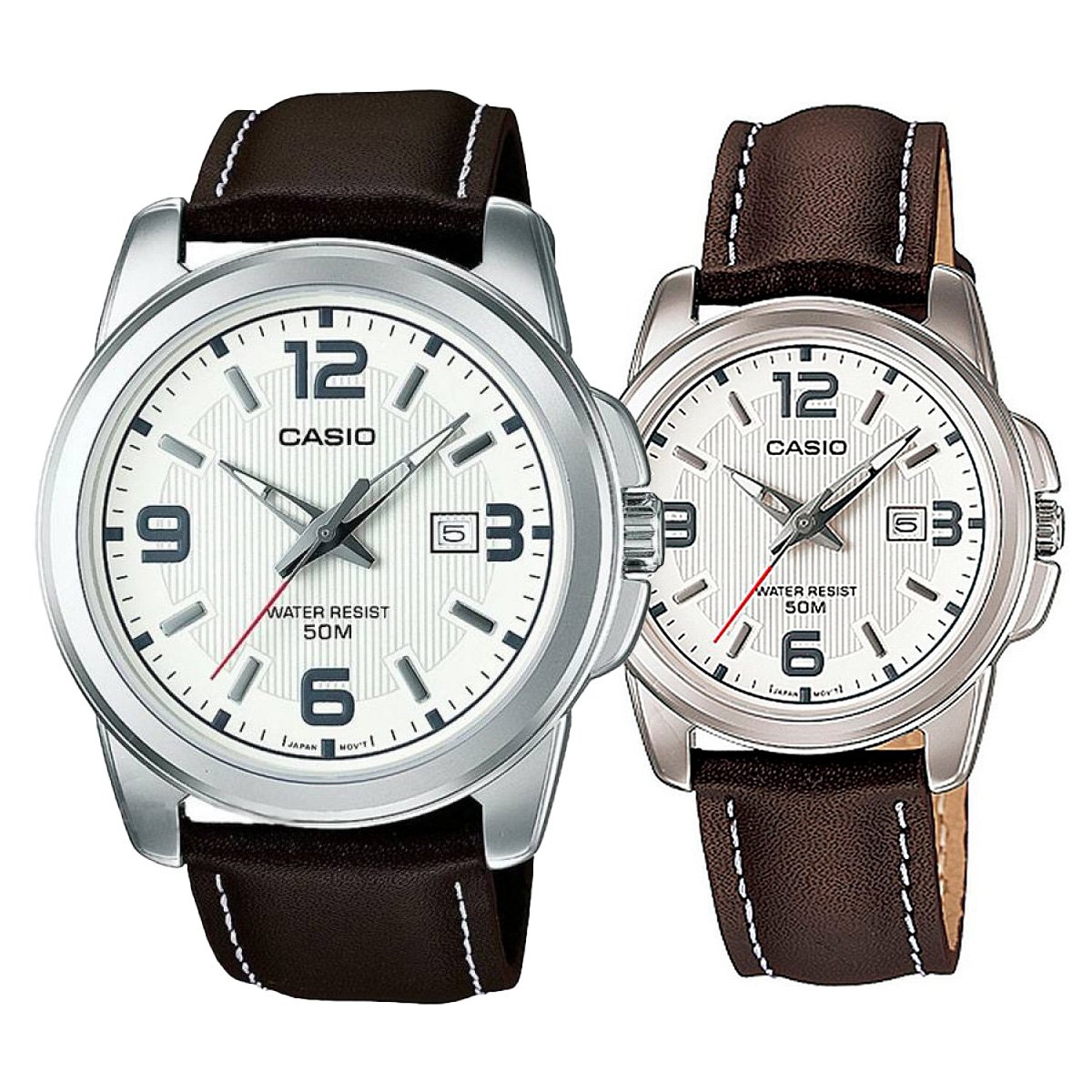 снимка на часовник Комплект часовници за двойки Casio MTP-1314PL-7AVEF-LTP-1314L-7AV
