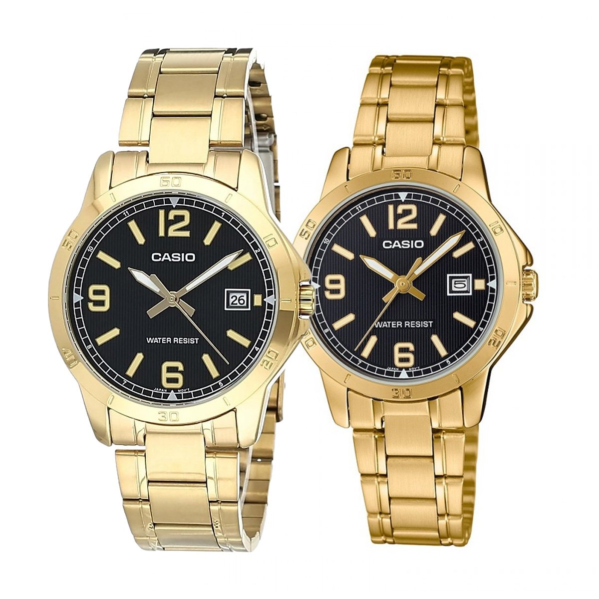 снимка на часовник Комплект часовници за двойки Casio MTP-V004G-1BUDF-LTP-V004G-1B