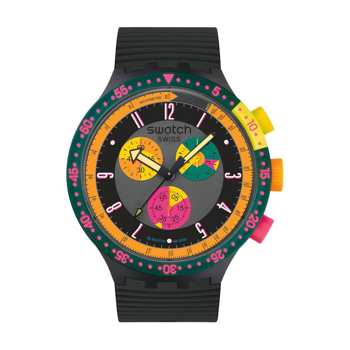 снимка на часовник Часовник Swatch Neon Seppia SB02B104