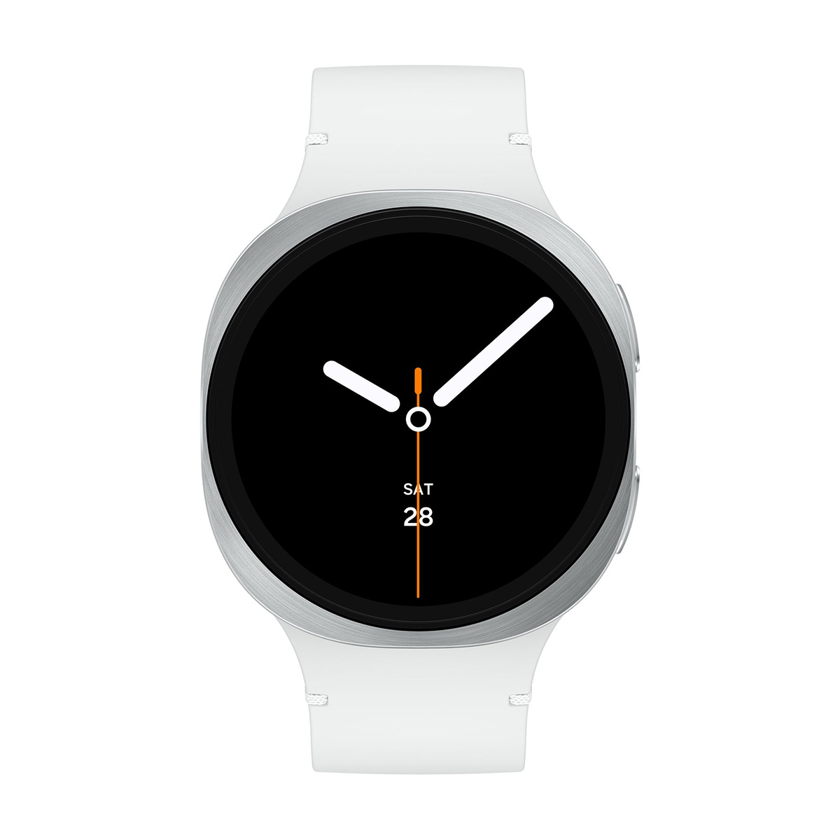снимка на часовник Смарт часовник Samsung Galaxy Watch8, LTE, 44 мм, White, M/L, SM-L335FZSAEUE
