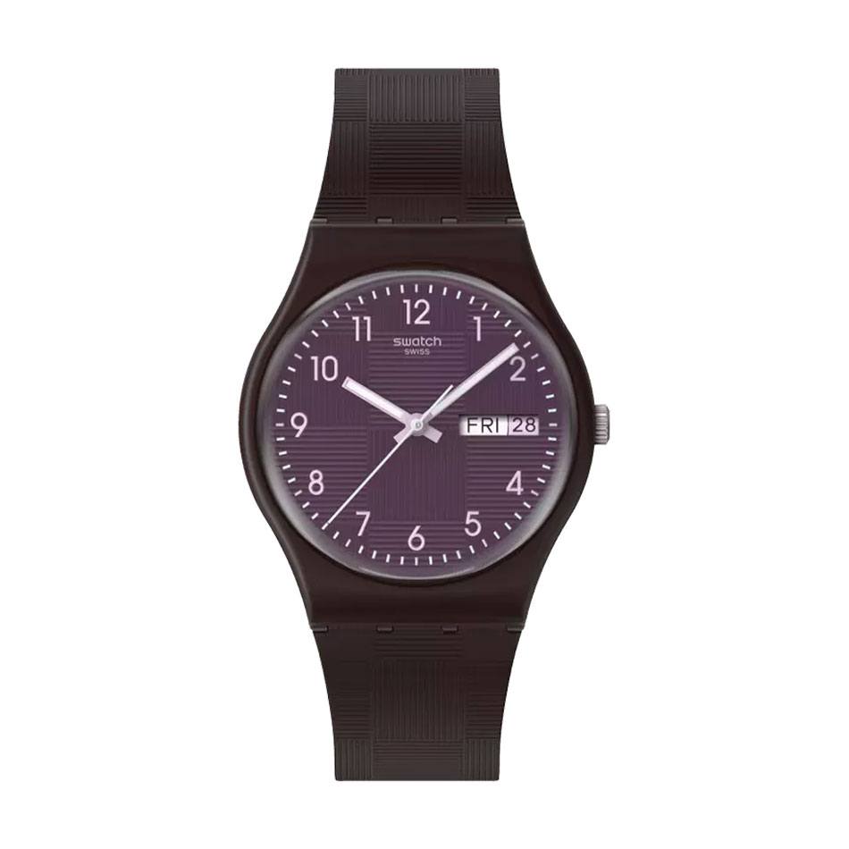 снимка на часовник Часовник Swatch Weaving Wonders SO28C700