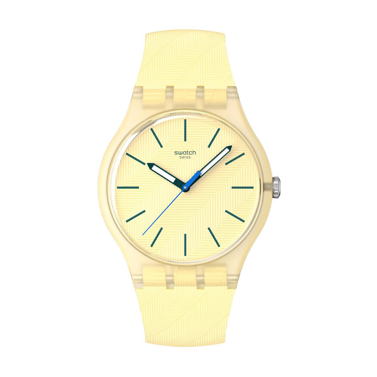 снимка на часовник Часовник Swatch Citrus Tilt SO29J102