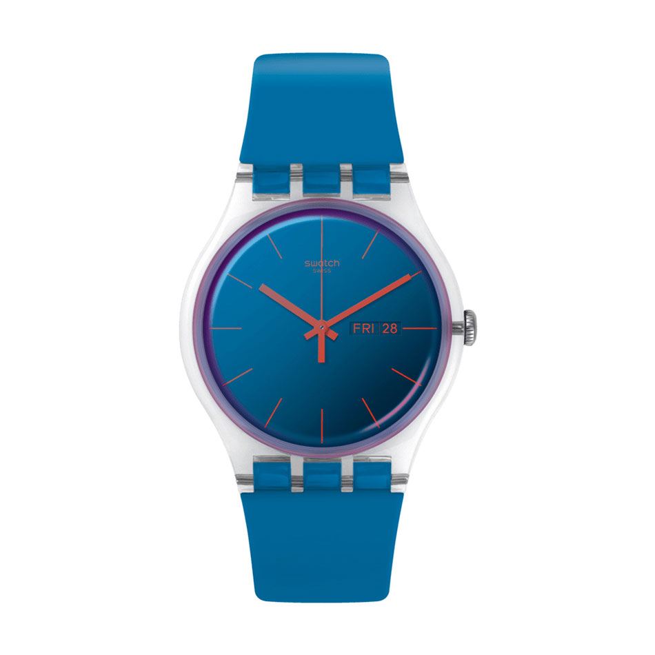 снимка на часовник Часовник Swatch Polablue SO29K702