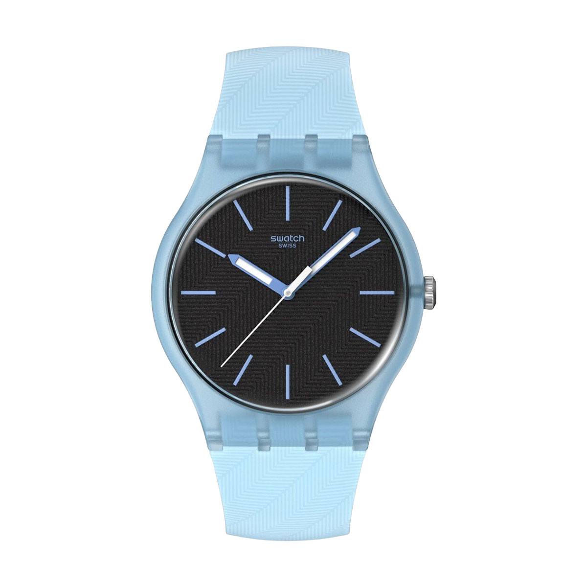 снимка на часовник Часовник Swatch Blue Moves SO29L101